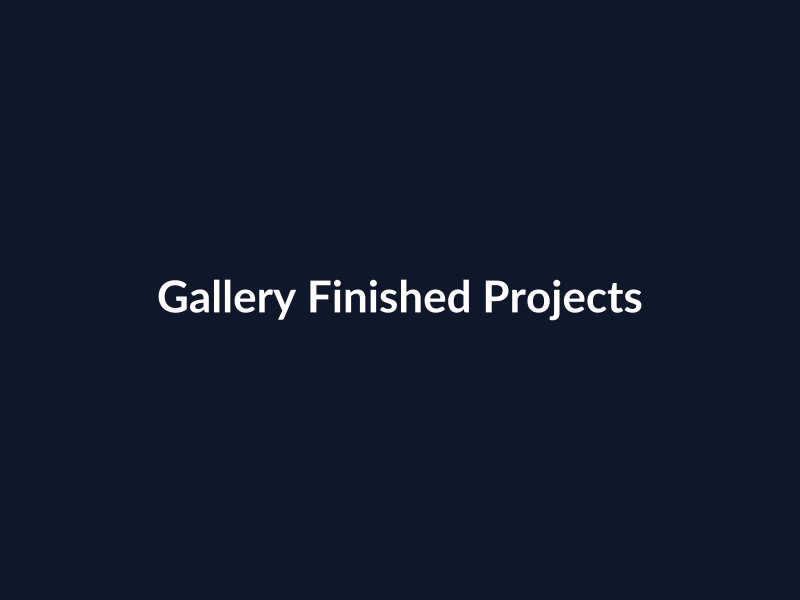 Finished Projects Showcase 2